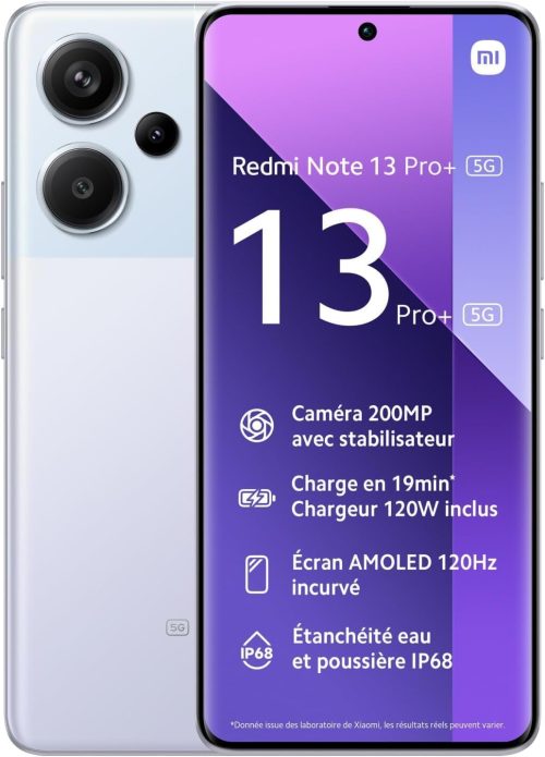 Xiaomi Redmi Note 13 Pro+ 5G (256GB + 8GB) 6.67"